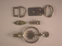 Kování na poprsní postroj - ploché  