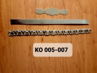 Kování na ohlávky a uzdu