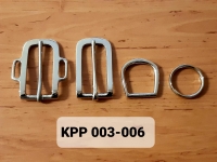 Kování na poprsní postroj - ploché 